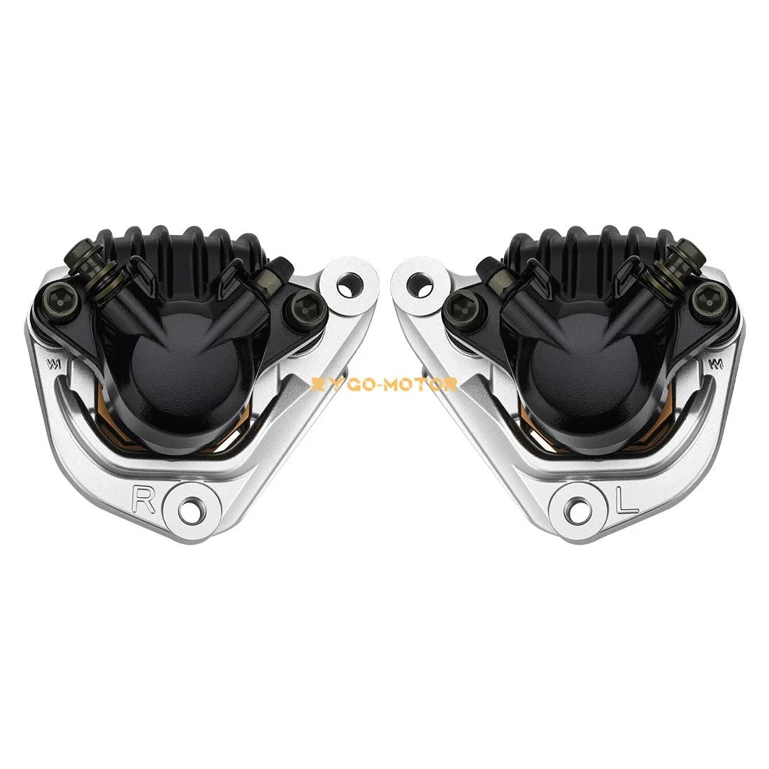 Front Left & Right Brake Caliper w/Pads for Honda Goldwing 1000 (1975–1977)