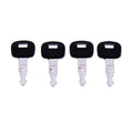 4X Key RC411-5393 459A for Kubota L45 U15 U25S KX018 KX121-2 L39 SVL75 SVL90