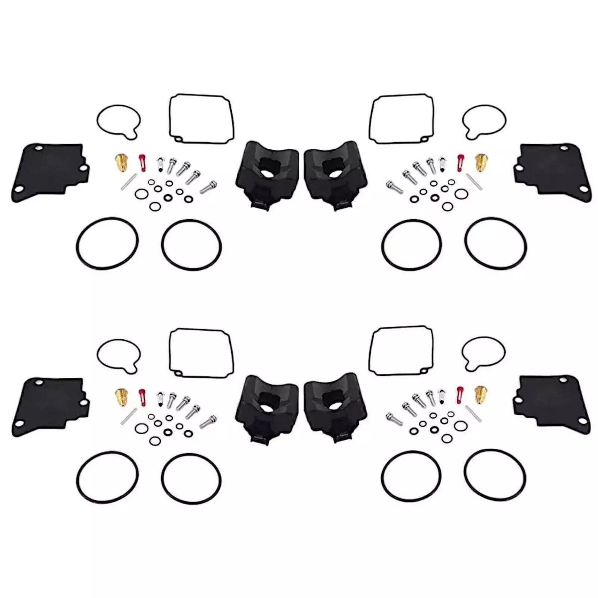 F75 F80 F90 F100 HP 4str Carburetor Repair Kit Yamaha Outboard 67F-W0093 (4Sets)