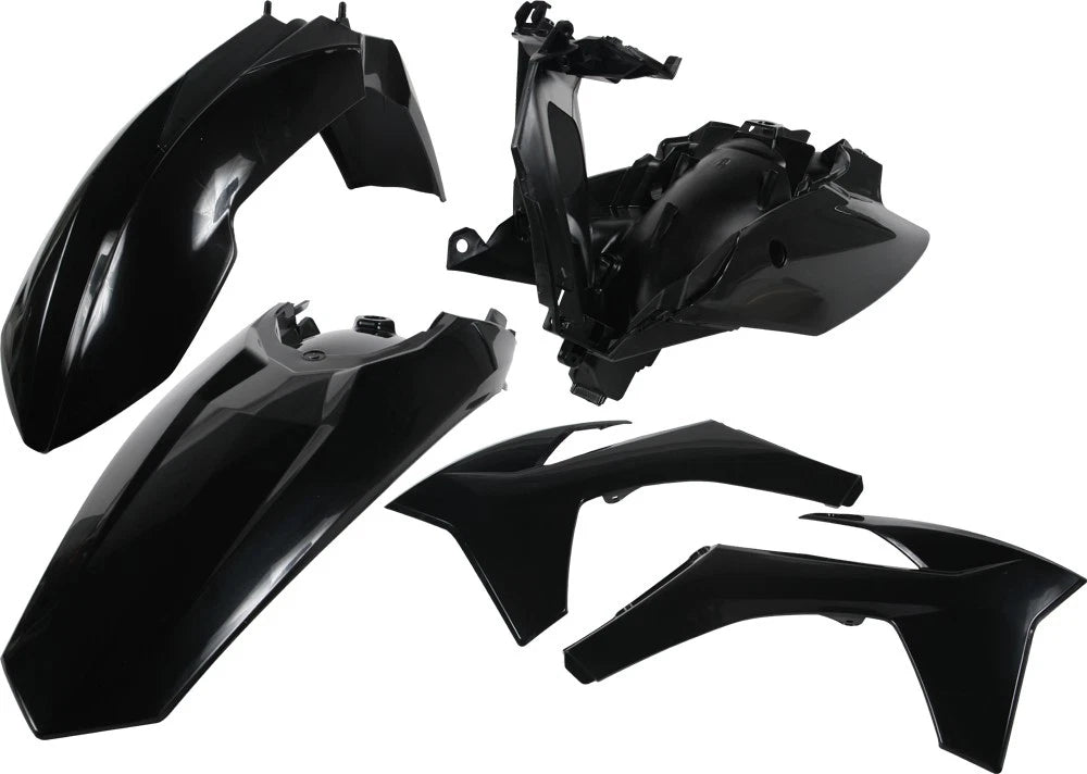 ACERBIS Plastic Kit Black – Fits KTM 350 EXC-F & 500 EXC-F 2012-2013