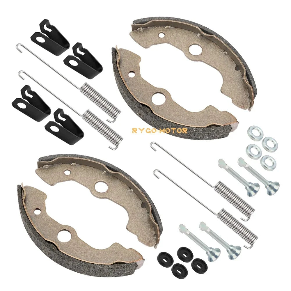 Front Brake Shoes W/ Pins Kit for Honda TRX400 Foreman/FourTrax Rancher (1995–2007)