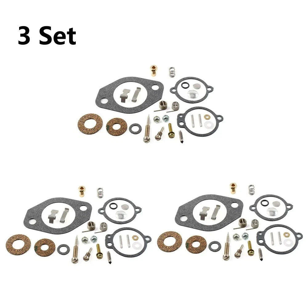 3X Carburetor Rebuild Repair Kit for Mercury 65-150 Inlines (1965–1990) 1395-5109-1