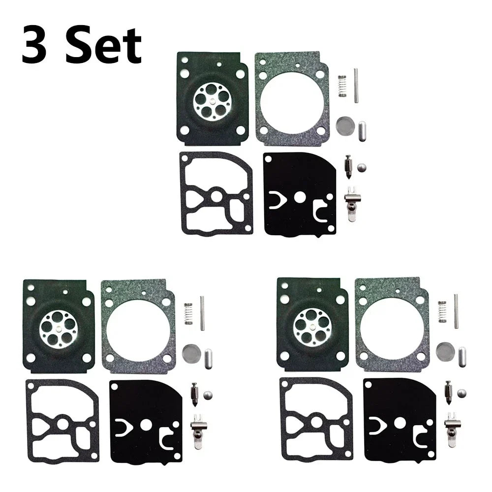 3X Carburetor Rebuild Kit for Stihl FS45 FS46 FS55 HL45 (Z010-001-K009 RB-274)