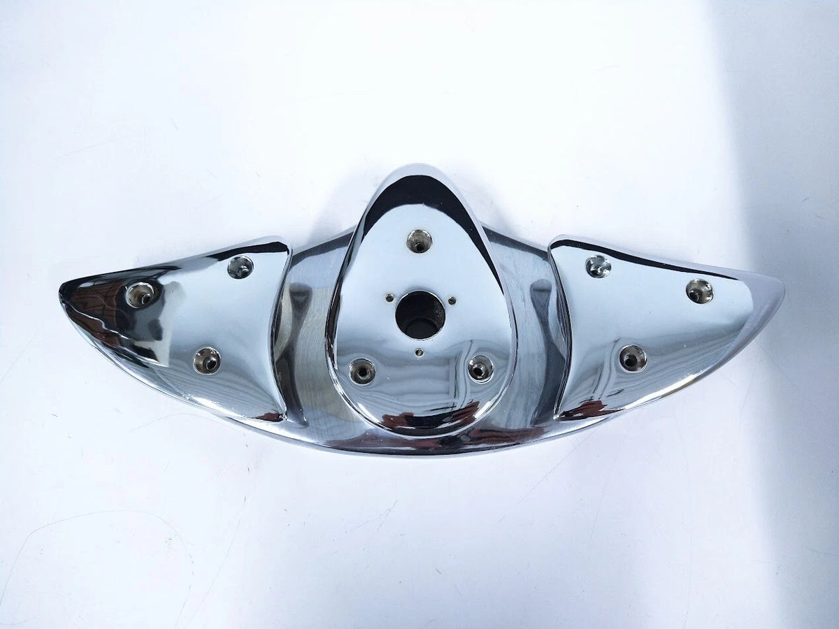 Bertram 38, Marine Chrome Bronze Bow Cleat Chock ( No Screws )
