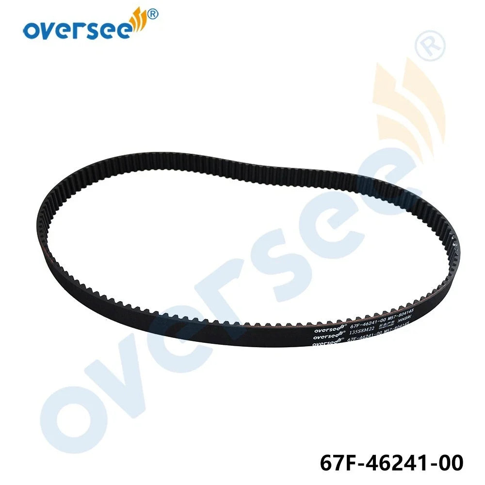 Timing Belt for Yamaha Outboard F75 F80 F90 F100 F115 (2000–2023) 67F-46241-00