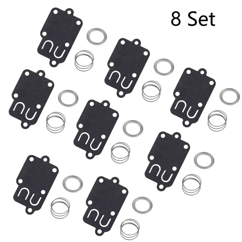 Set of 8 Carburetor Diaphragm Kit for Briggs & Stratton (270026, 272538, 272637, 5021)