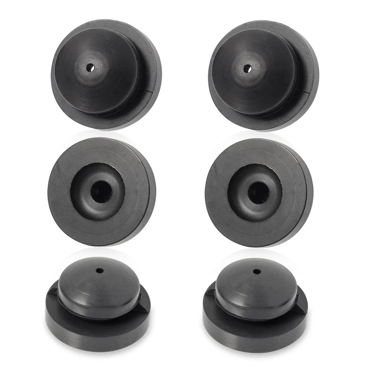 Set of 6 Front Fender Mounting Rubber Grommets for Honda TRX250R (1986–1989)