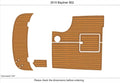 EVA Foam Faux Teak Deck Flooring for Bayliner 802 (2010)