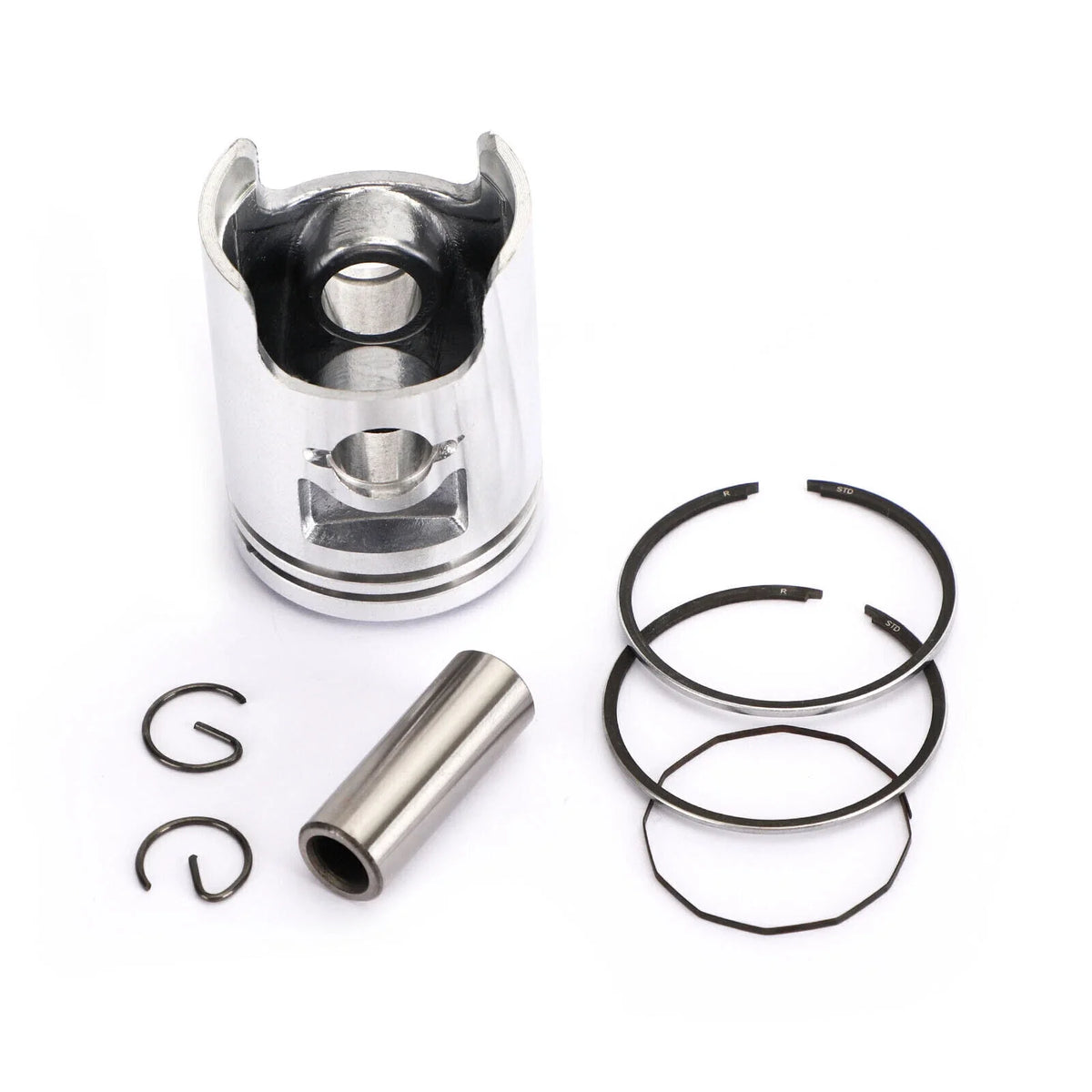 Piston Ring Kit Std 39.50mm for Honda Dio Tact Cabina Julio Elite Scoopy Lead 50 (1990–2023)
