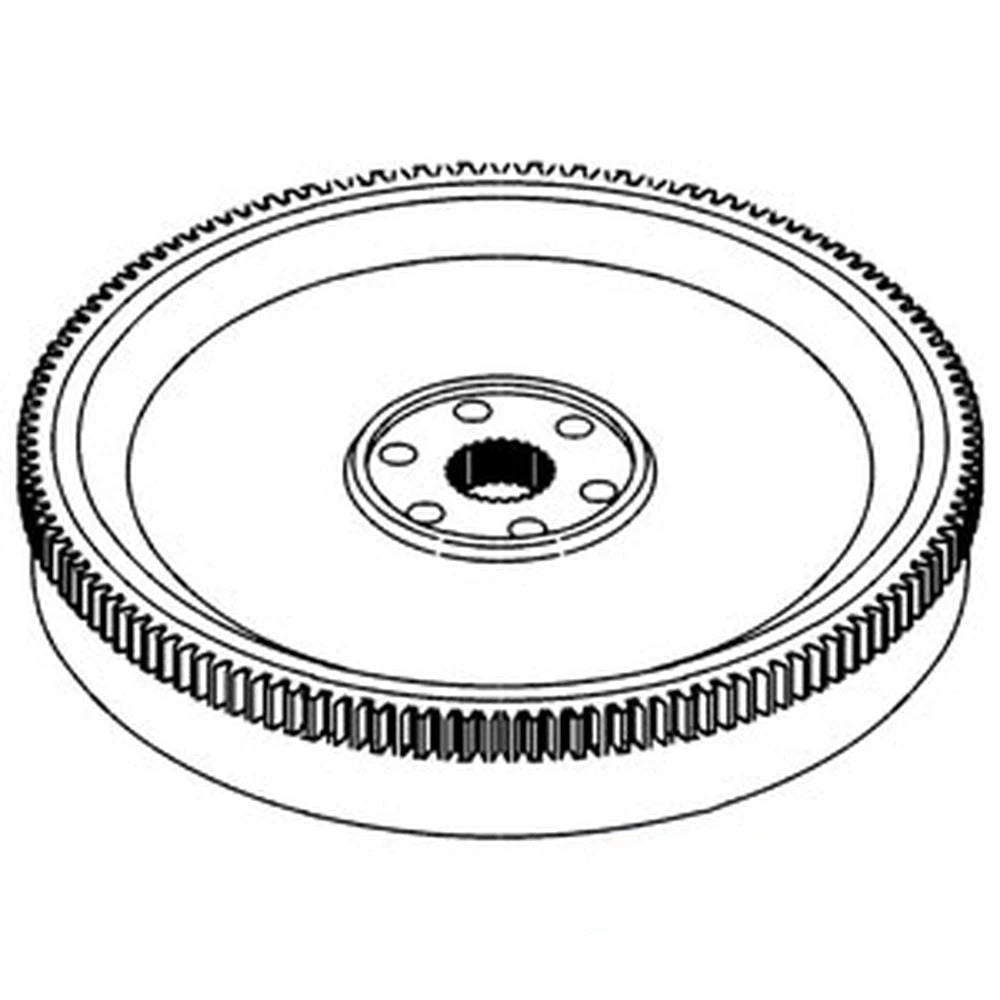 Flywheel with Ring Gear Fits Case IH Fits Case 2290 2594 2590 2394 2294 2090
