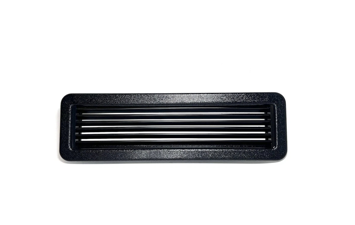 MSI Marine PG16X4BKR, Black PG Grille, with Mounting Frame, 16in X 4in