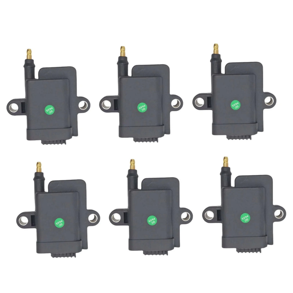 Set of 6 Ignition Coils for Mercury Optimax 300 (2000–2006) 8M0077471 339-879984T00 300-879984T01