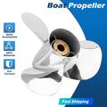 10 1/2 X 15 Stainless Steel for Mercury Boat Propeller 40-60HP 13tooth,RH
