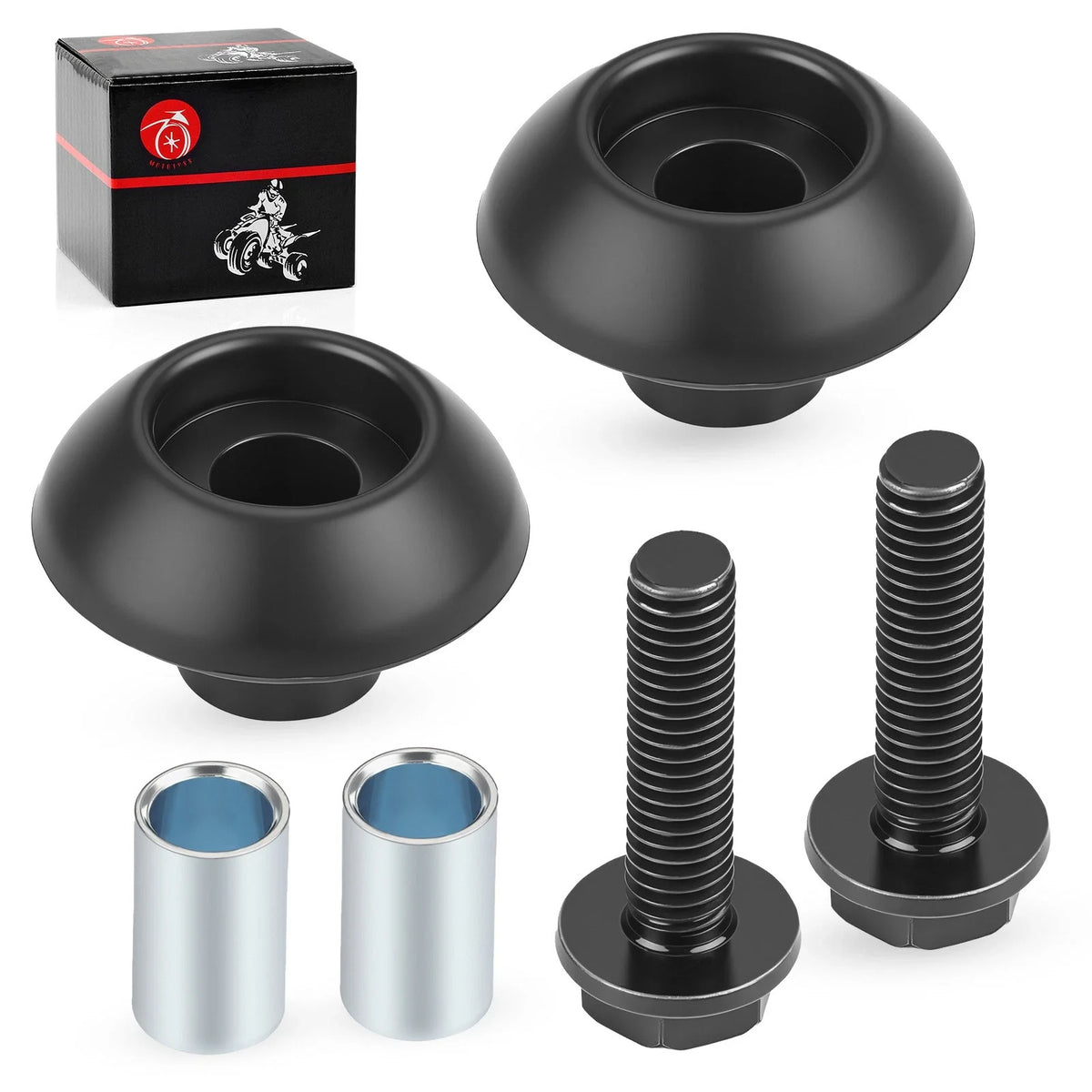 Handle Bar End Guard + Screw for Honda Sportrax 90 TRX90EX (1993–2007)