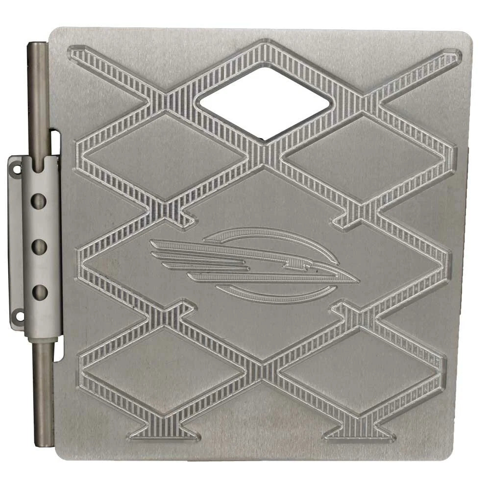 Chaparral Boat Transom Gate 27.00103 - 14 3/4 X 14 1/2 Inch Aluminum