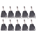 70145501 for JCB Parts 3CX Excavator 10 Pcs Equipment Ignition Keys Replace