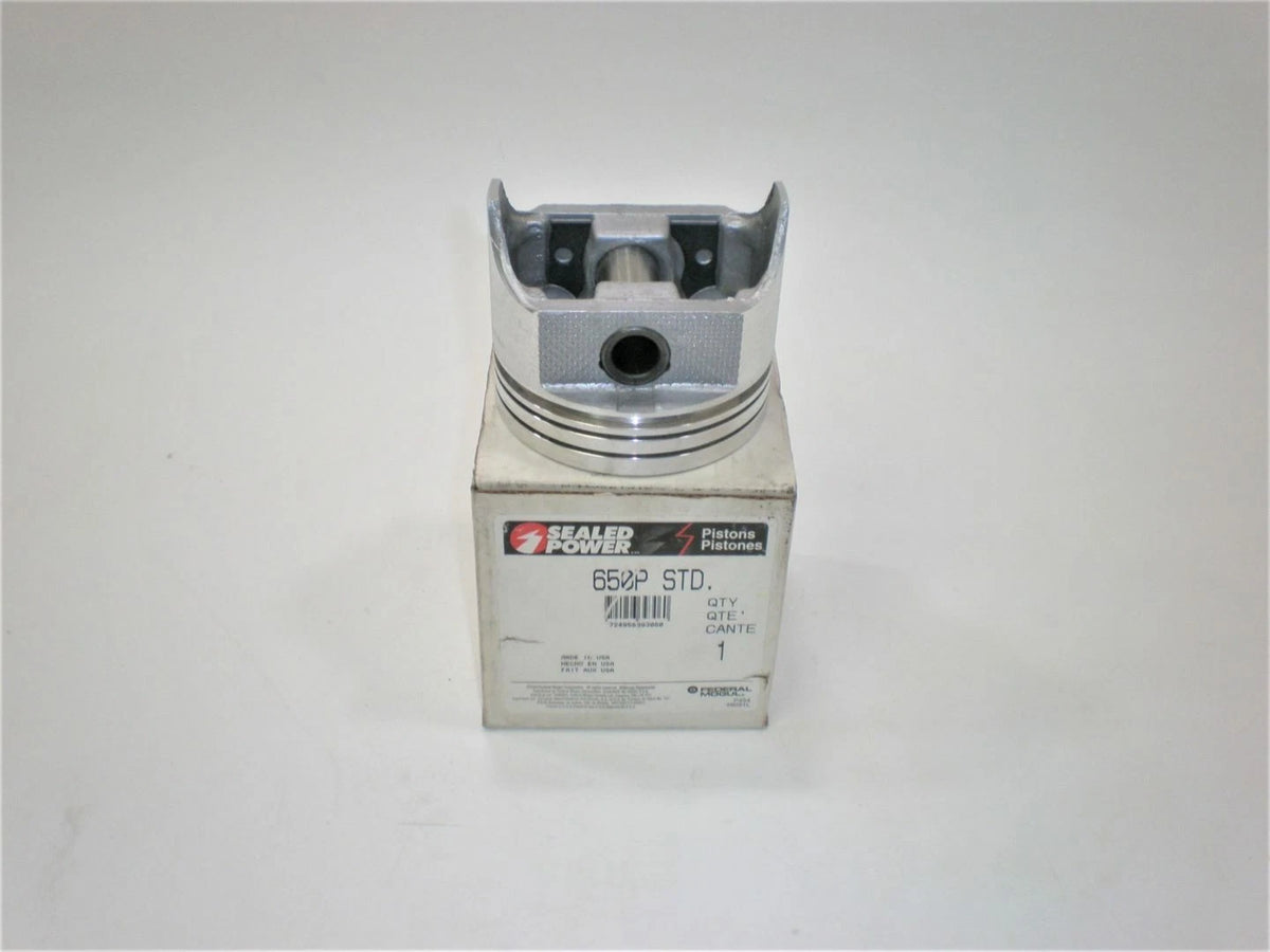 Federal Mogul Sealed Power 650P Marine Boat Engine Motor Cast Dish Piston