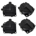 Set of 4 Carburetor Bowls for Johnson Evinrude 90-105 HP (433000, 766418)