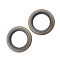 Set of 2 Propeller Shaft Seals for OMC 0320862 (18-2002) 85130 9-76202