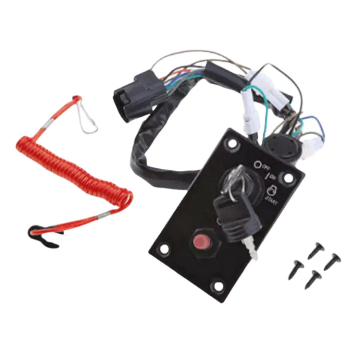 Ignition Key Switch Panel for Suzuki Marine Outboard (37100-96J24)