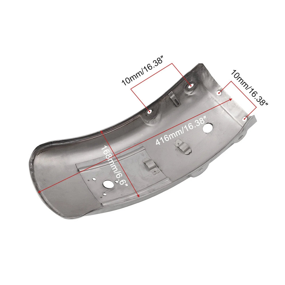 Rear Hugger Fender Mudguard for Suzuki GN125 GN250 (2000–2023)