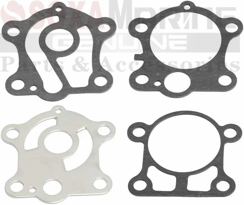 Water Pump Service Kit for Yamaha Marine 25 30 HP Outboard (18-3430, 6J8-W0078-01)