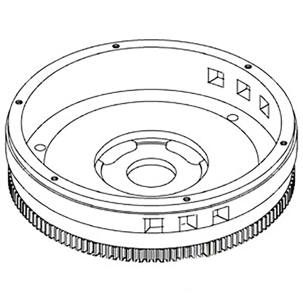 Flywheel with Ring Gear Fits John Deere 4650 4755 4955 4640 4650 4955 4640 4755