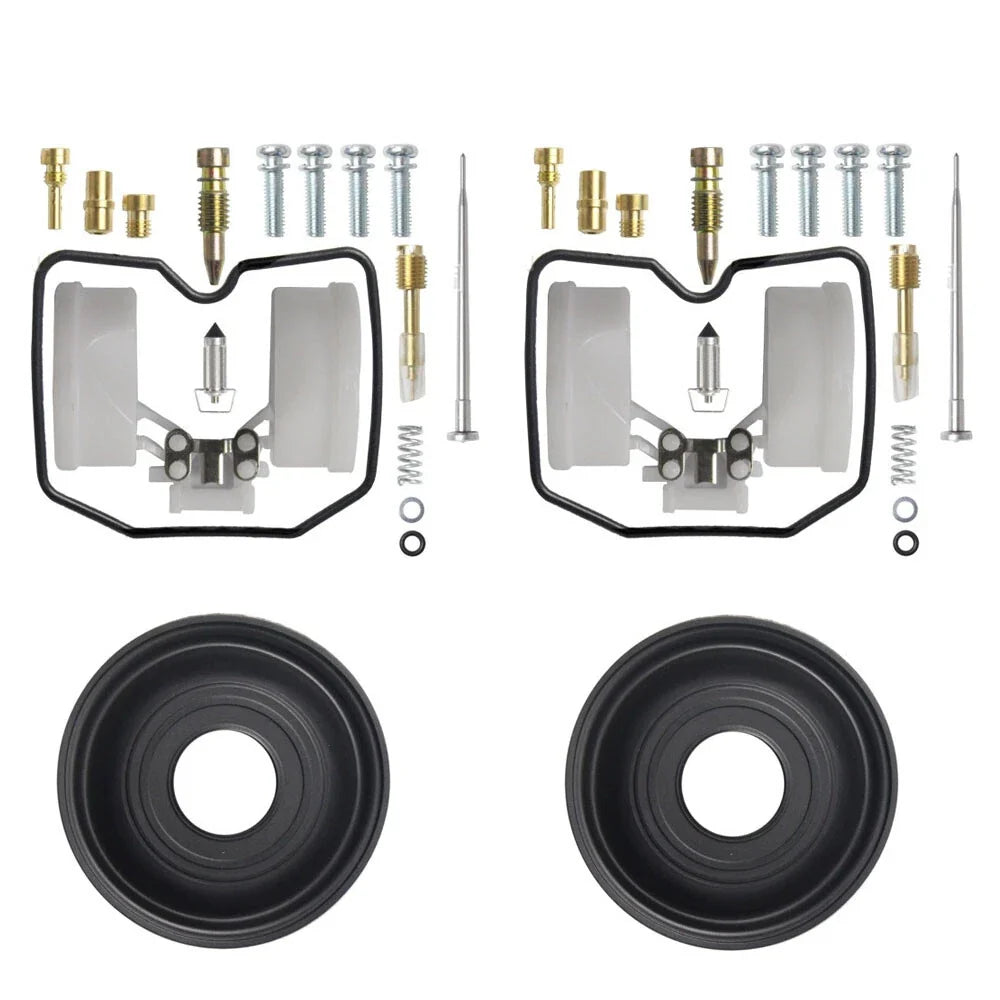 2X Carburetor Float Diaphragm Kit for Kawasaki Vulcan 500 EN500A (1991–1995)