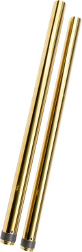 HARDDRIVE Gold Fork Tubes 39mm for Harley Davidson XL & Iron 883 2009-2017