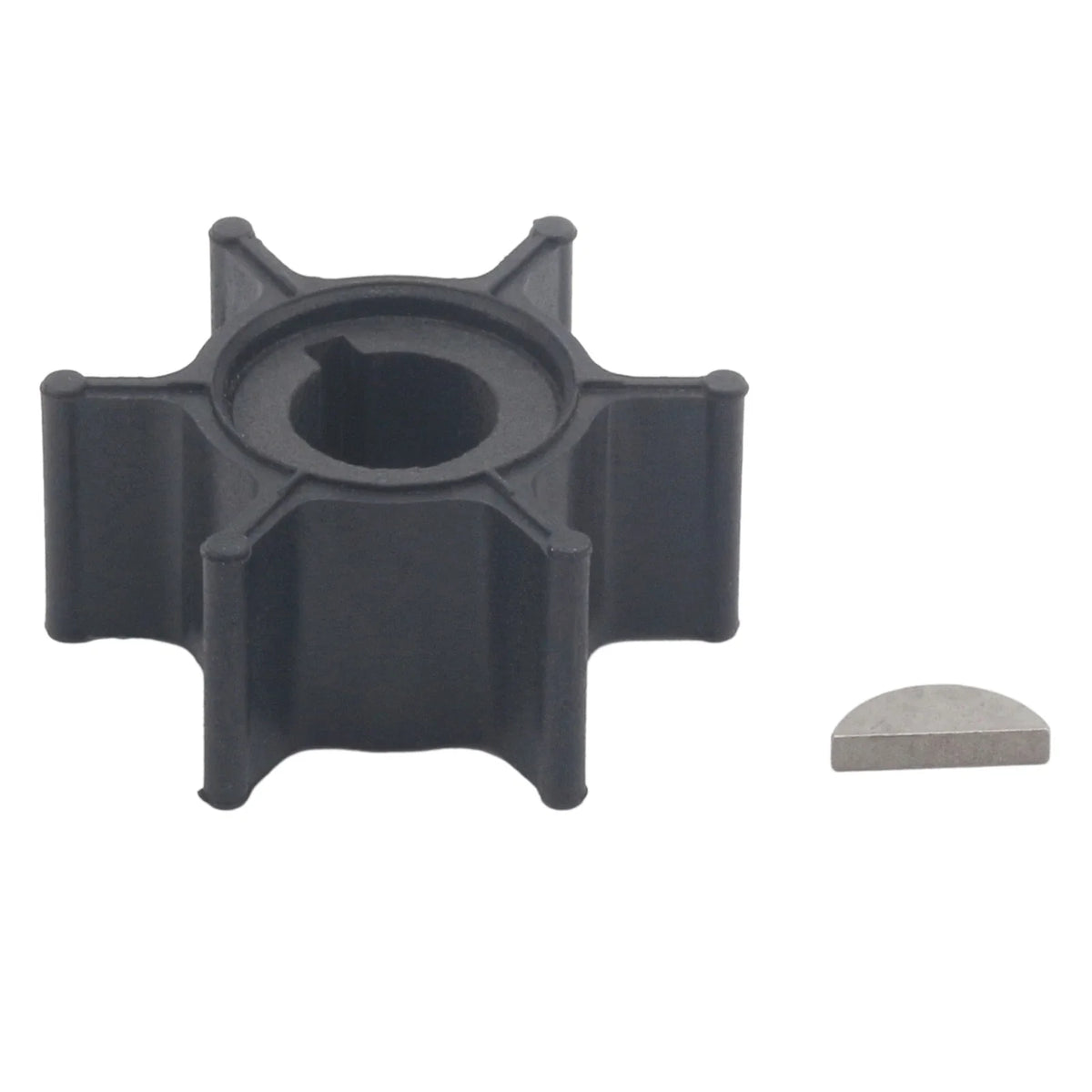Water Pump Impeller & Key for Yamaha Outboard (18-3066, 89870, 500302, 9-45610)