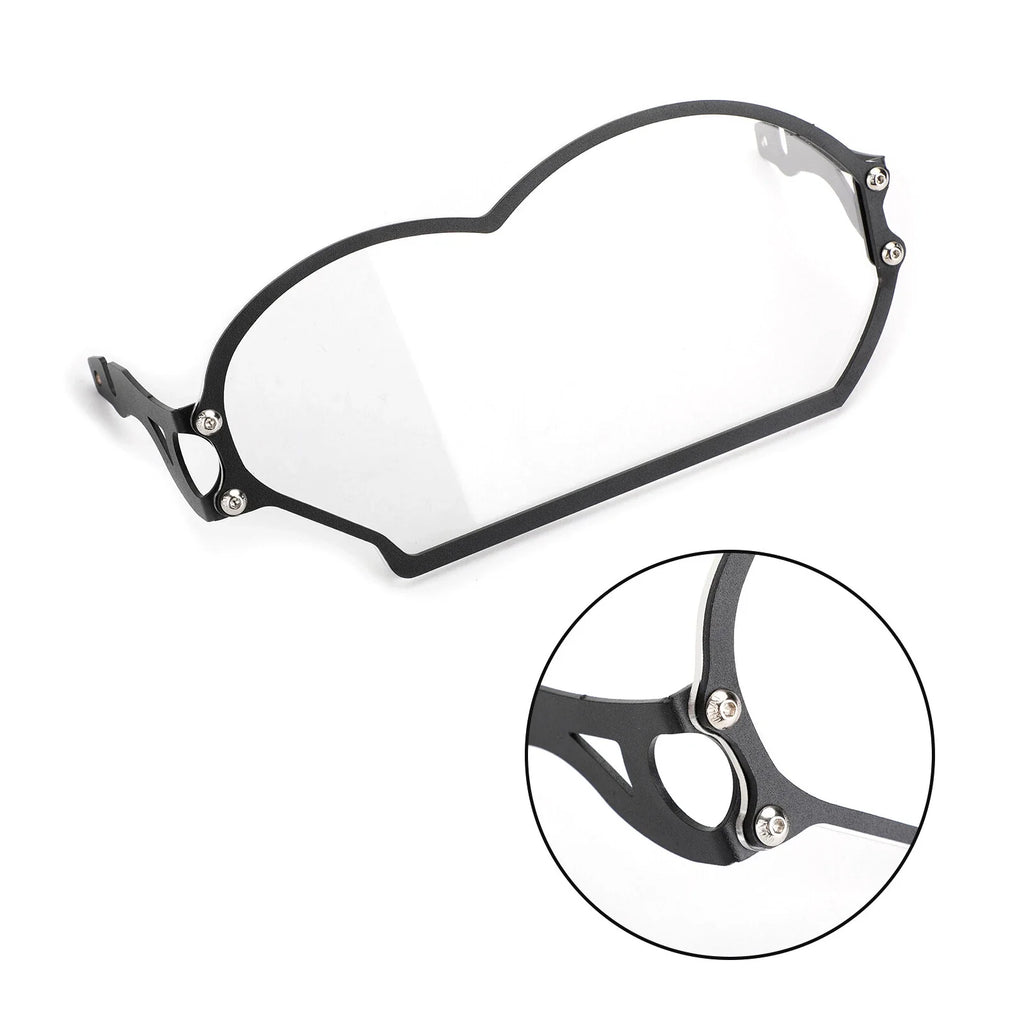 Transparent Headlight Guard Protector Cover for BMW R 1200 GS/ADV (2004–2012) T9