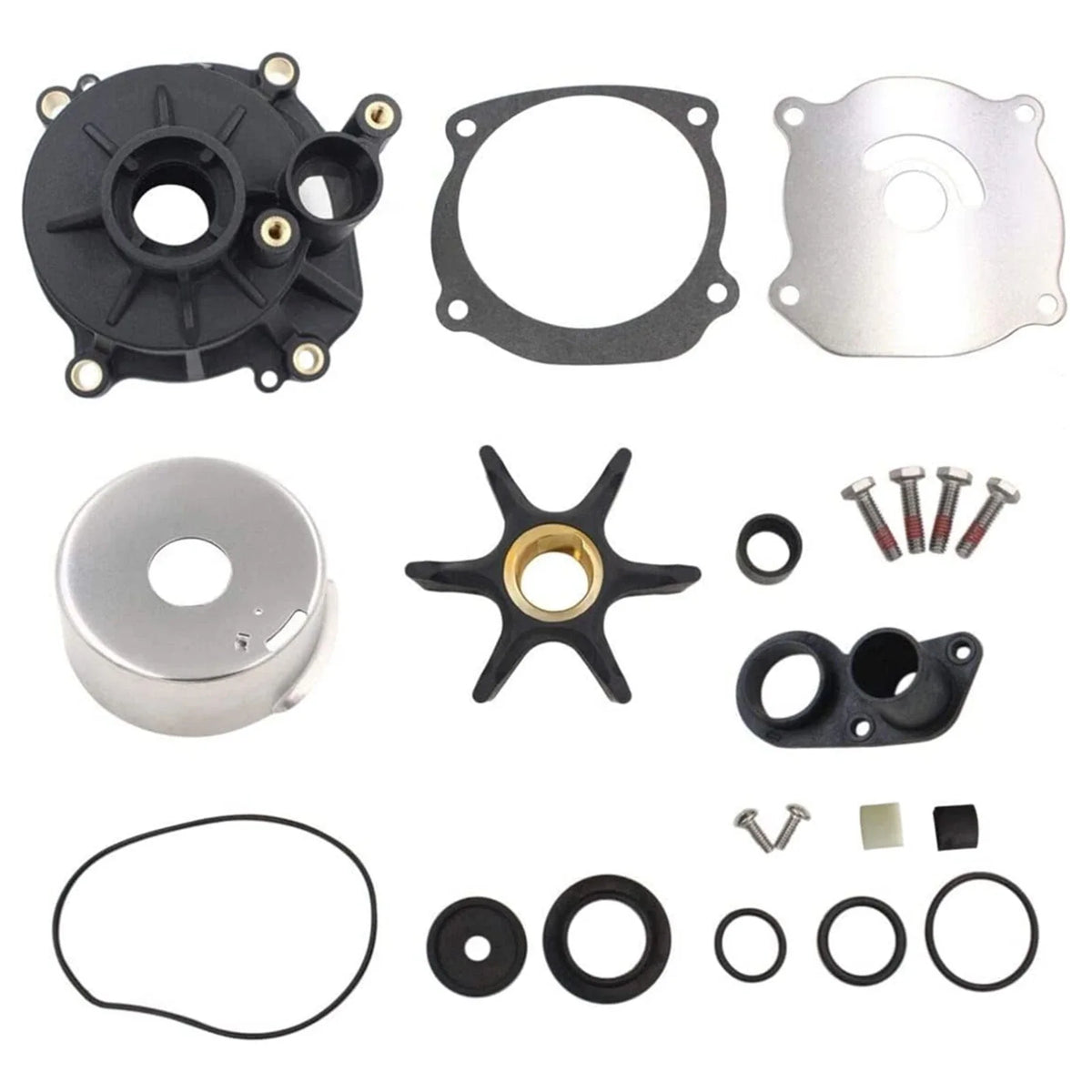 Water Pump Impeller Kit for Evinrude Johnson V4 85-115 HP (1985–1995) 5007972