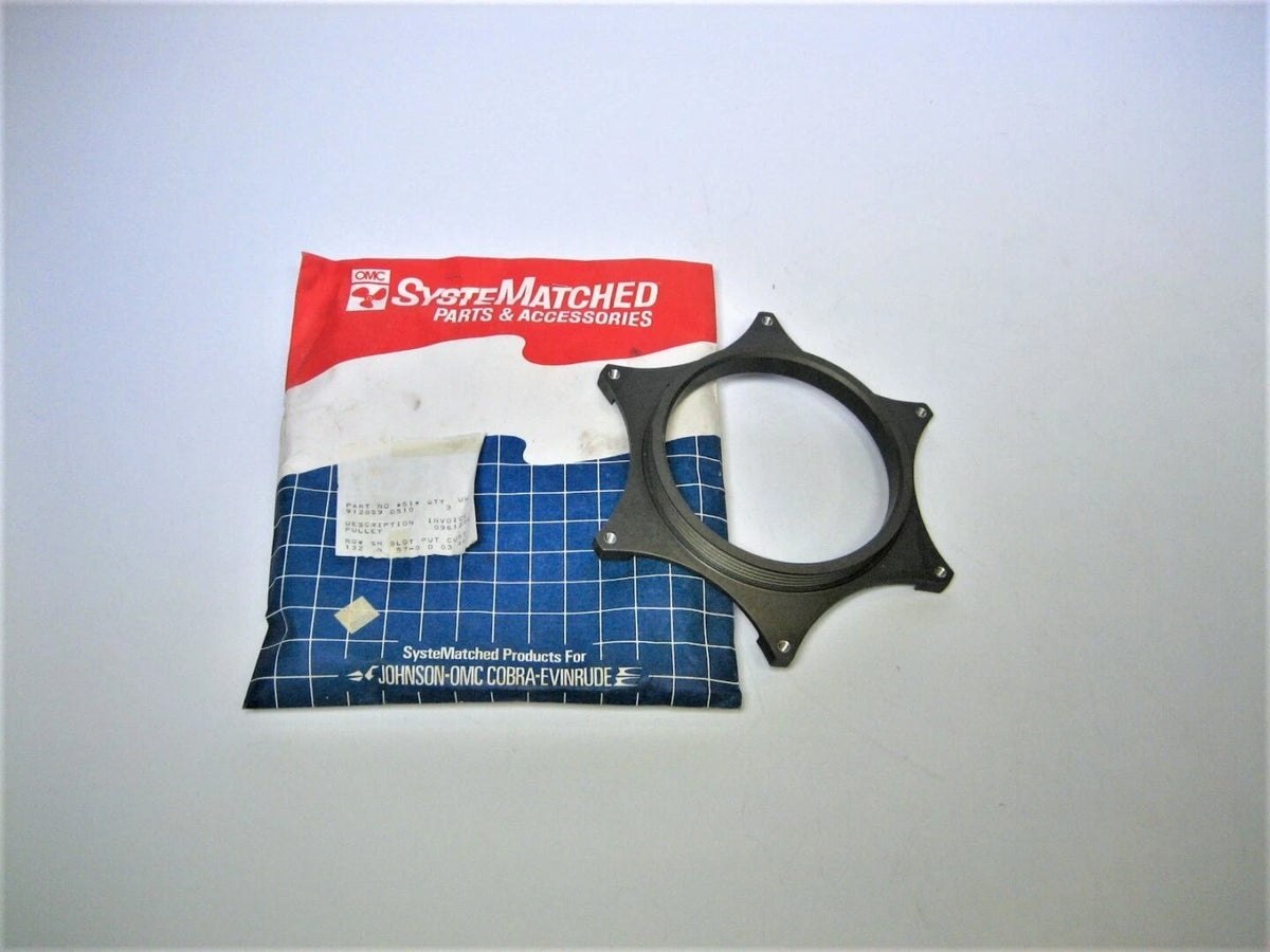 OMC 912059 OEM Evinrude Sea Drive Power Steering Pump Flywheel Pulley