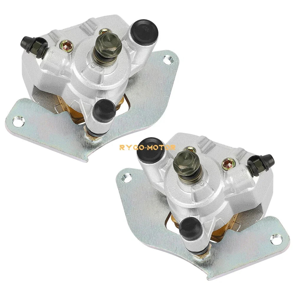 Front Brake Calipers & Pads for Honda Rancher 420 TRX420, Foreman 500 TRX500 (2000–2023)