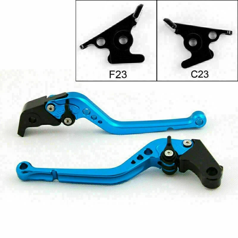 Long Brake Clutch Levers for Aprilia Shiver/GT (2007–2014) Borsoduro 750 (2008–2014) Blue T9