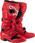 Alpinestars Tech 7 Offroad Motorcycle Boots US 07 Bright Red Durable Protection