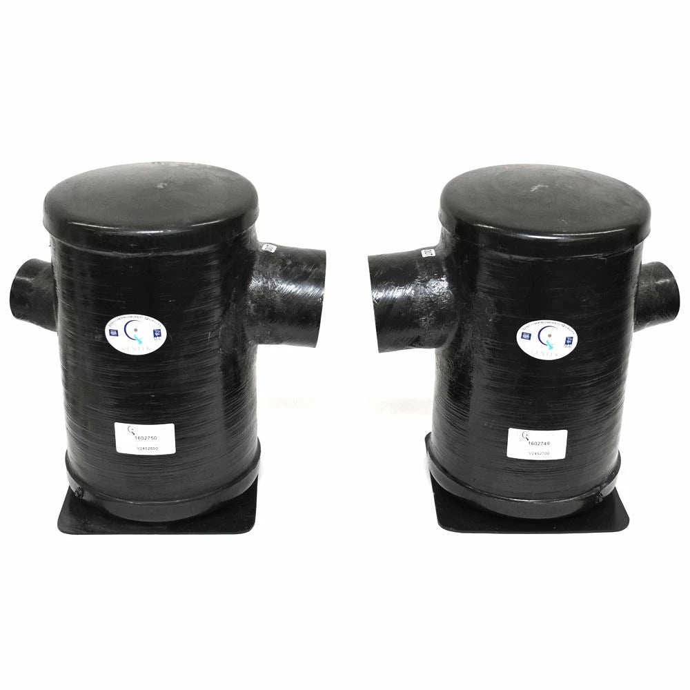 Centek Boat Exhaust Mufflers 1602749 - Vernalift 4 X 6 Inch (set of 2)