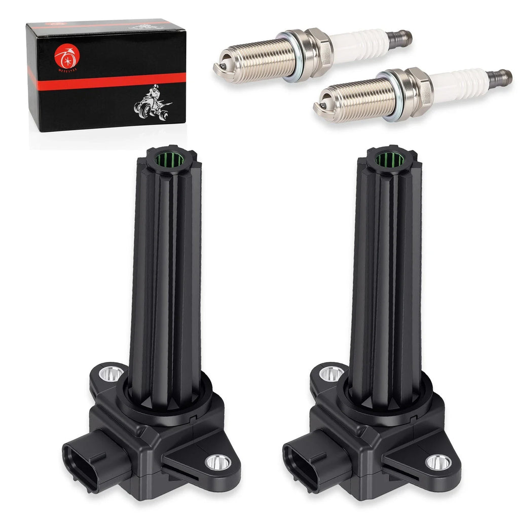 Set of 2 Ignition Stick Coils for Yamaha 115-250 HP Outboard (6P2-82310-01-00, H6T11271A)