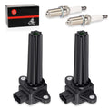 Set of 2 Ignition Stick Coils for Yamaha 115-250 HP Outboard (6P2-82310-01-00, H6T11271A)