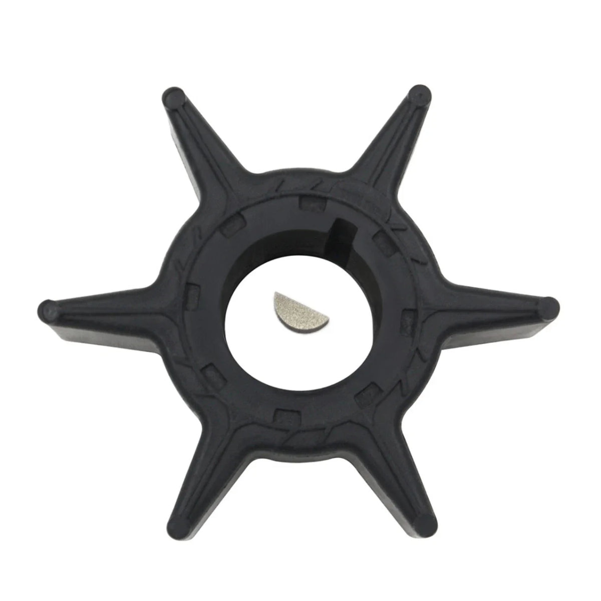 Water Pump Impeller & Key for Yamaha 25 30 40 HP 4-Stroke (1996–2023)