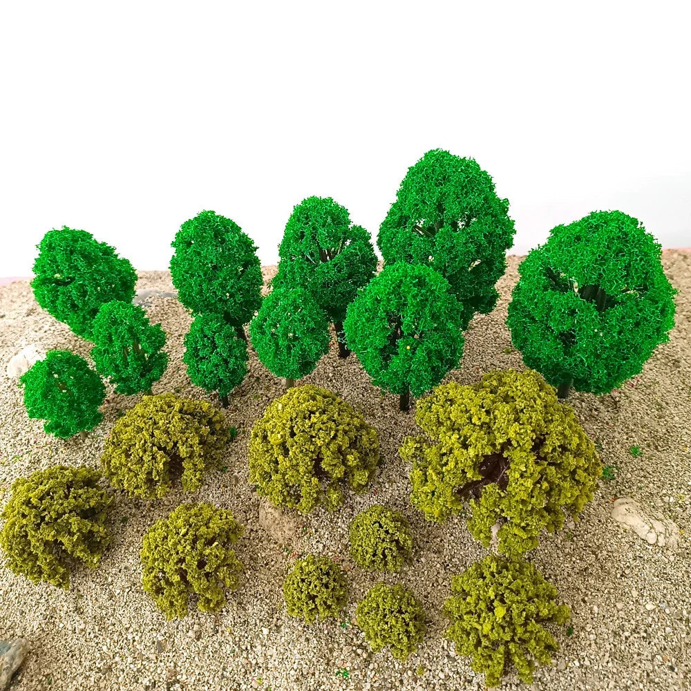 Set of 40 Multi Scale Model Trees for HO N Z Layout