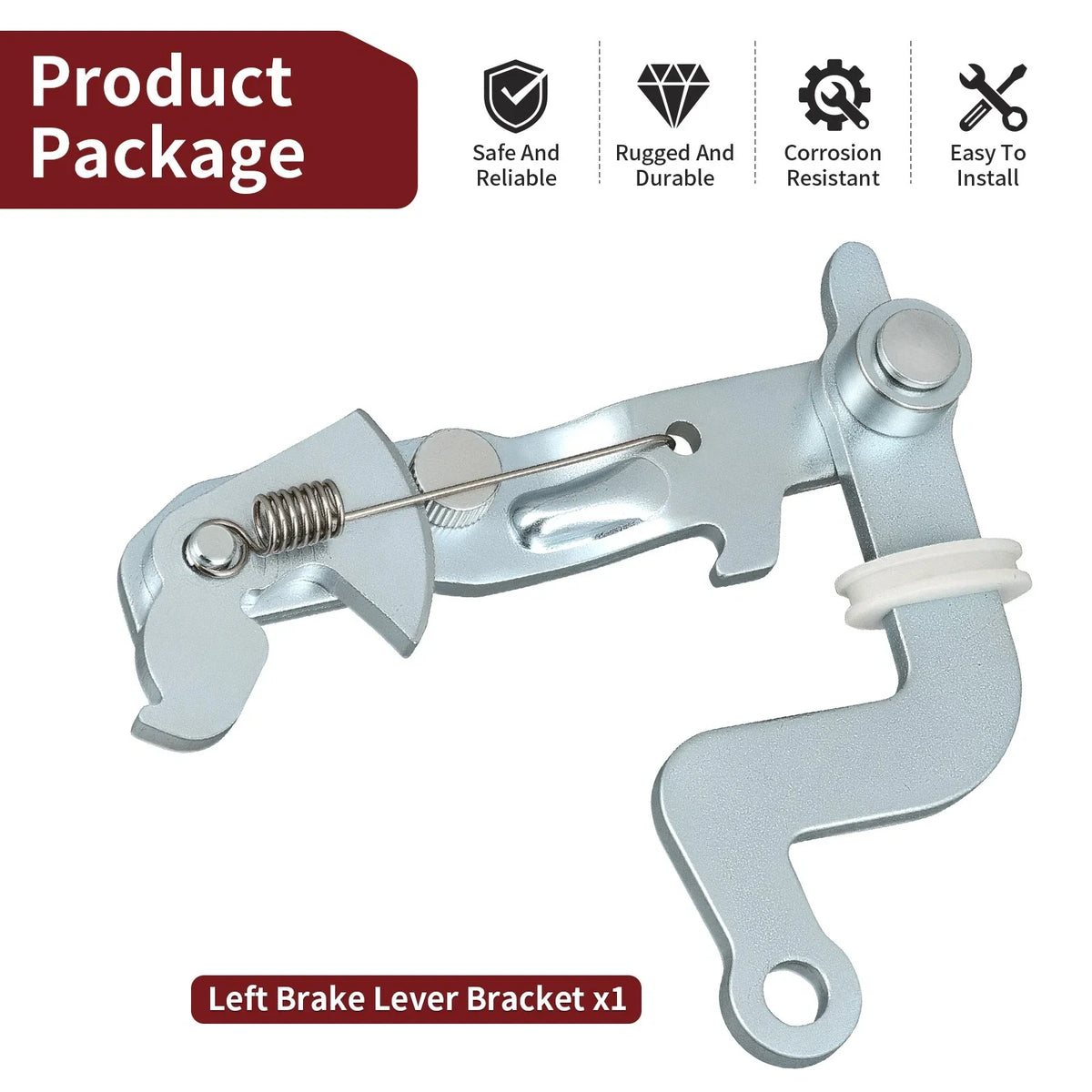 Left Brake Lever Bracket for Kawasaki Mule 3010 Diesel (2003–2008)
