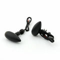 2X Black Bullet Turn Signal Light for Harley Softail Dyna Sportster V-Rod (T9)