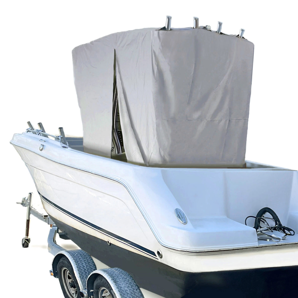 WaterProof All Weather Boat T-Top Hard-Top Portion Cover 90"L X 66"W X 87"H