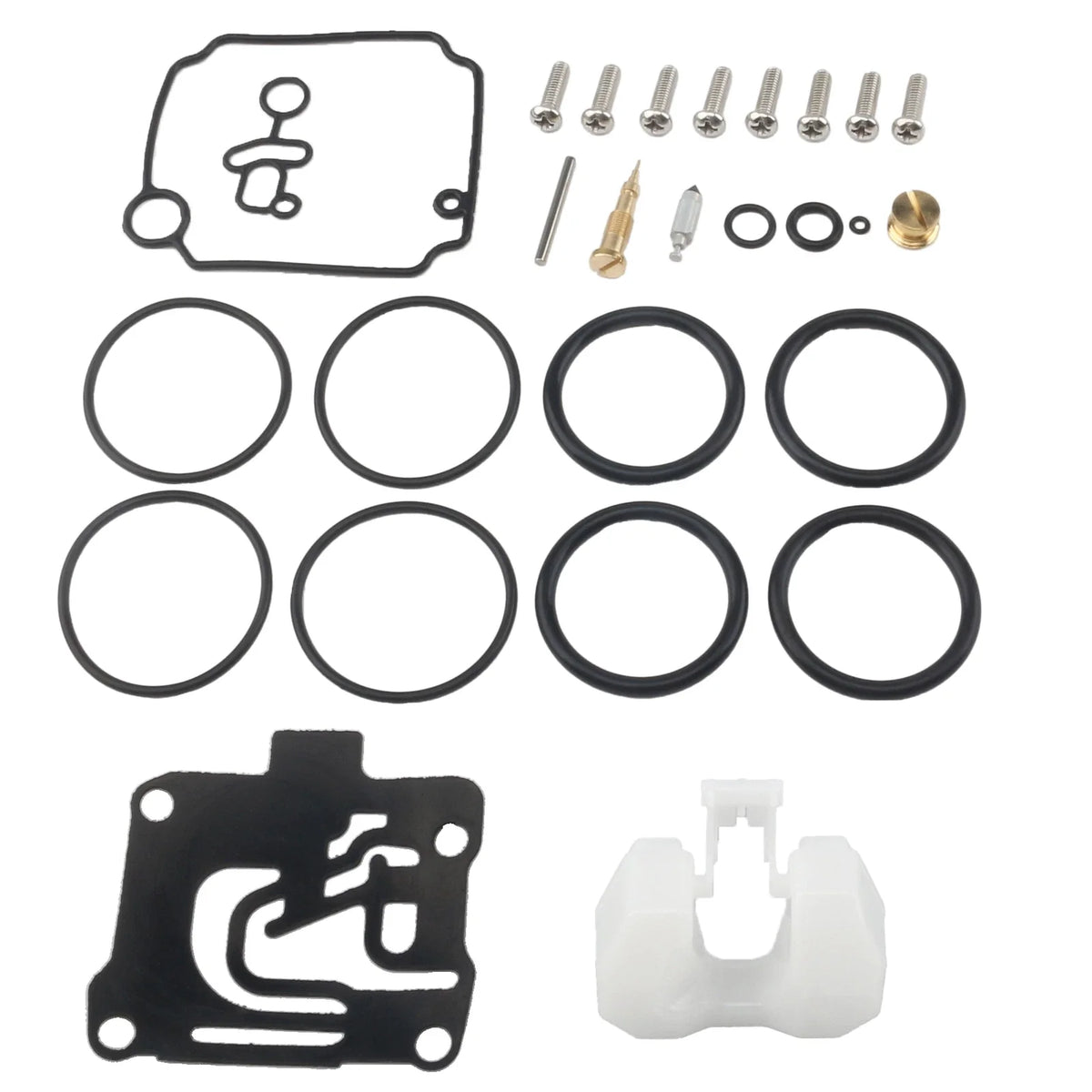 Carburetor Kit for Yamaha 50 HP 4 Stroke (62Y-W0093-11-00, 62Y-W0093-10-00)