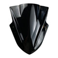 Black Motorcycle Front Windshield DFB001 for NS200 with Airflow Deflector