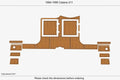 EVA Foam Swim Platform Pads for Catana 411 (1995)