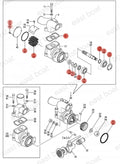 Major Repair Kit for Yanmar 6LP Series Engine (119773-42500, 10-24493)