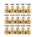 15Pcs Carb Main Jets for Mikuni N100/604 VM22 VM24 VM26 VM30 (#88-150)