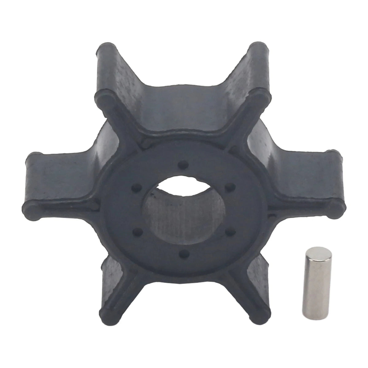 Water Pump Impeller & Pin for Yamaha Outboard 6E0-44352-03 93604-18080-00
